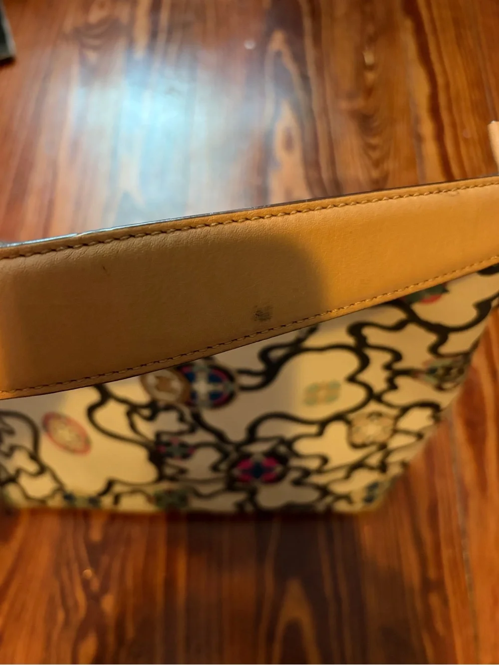 Tous Floral Shoulder Bag Hobo Purse